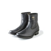 AB-05H-CL HORSEHIDE ZIP WESTERN BOOTS